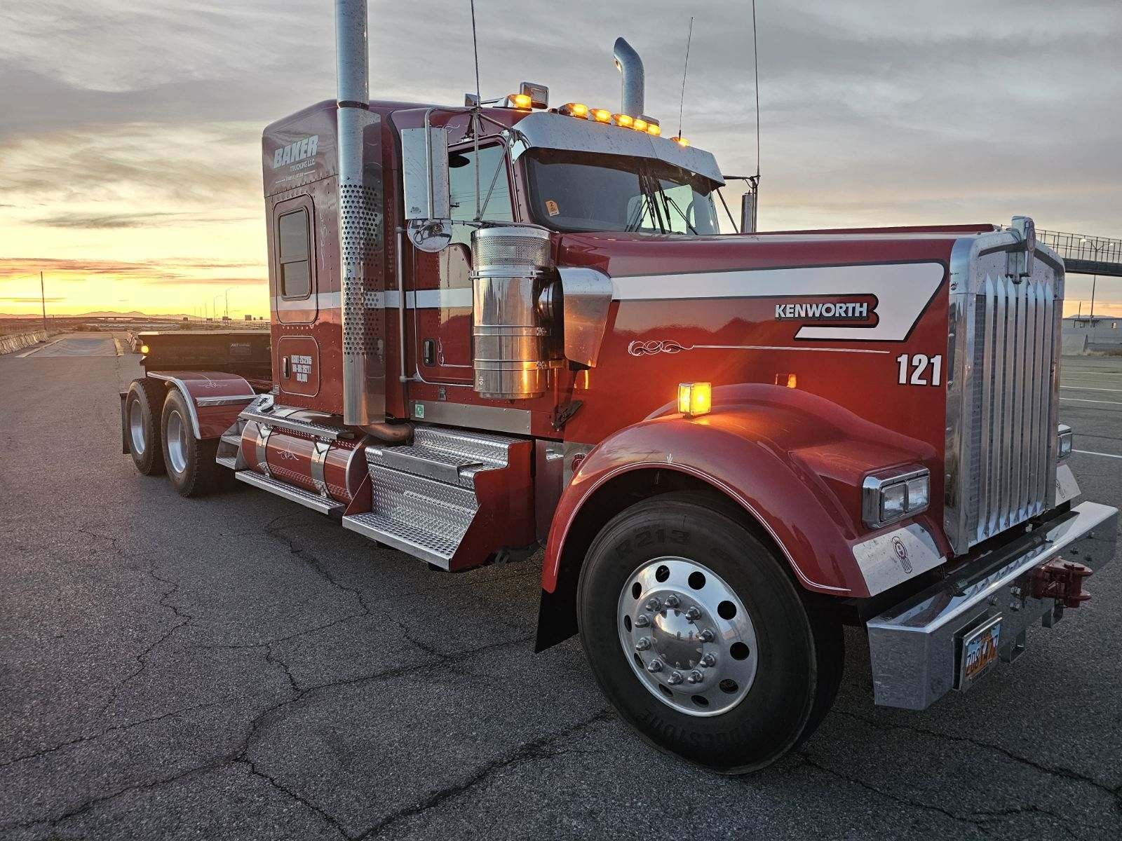 Baker Trucking fleet — reliable and professional equipment